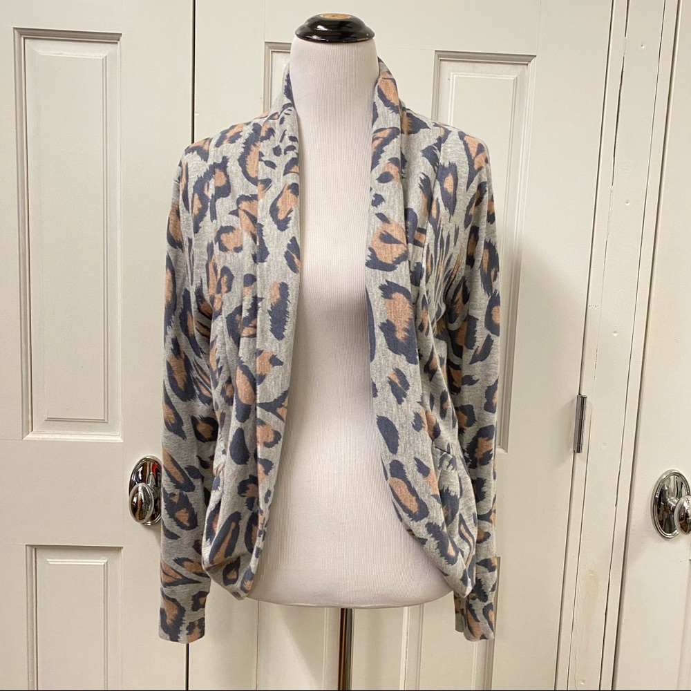 Boston Proper Cocoon Sweater Open Front